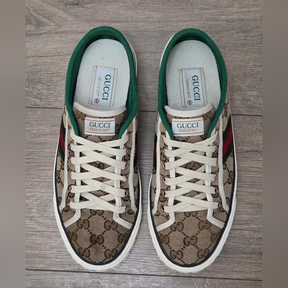 Gucci 1977 Low-Top Sneakers — Womens Size EU 39.5 / US 9.5 (Read Description) - Picture 8 of 15